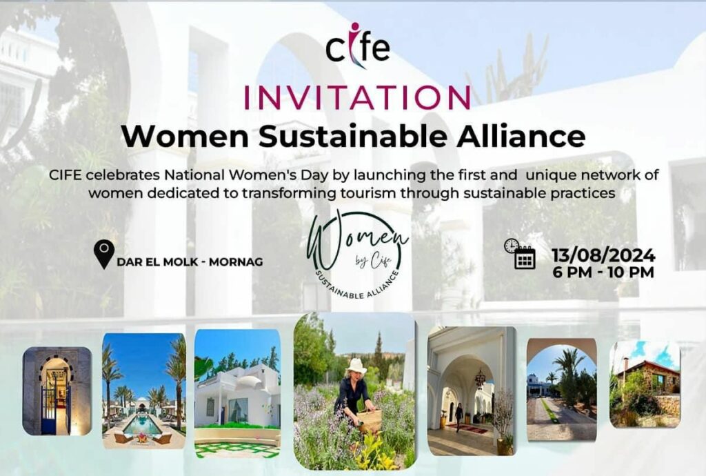 women sustainable alliance, femmes et tourisme, tourisme durable, tunisie, amel djait