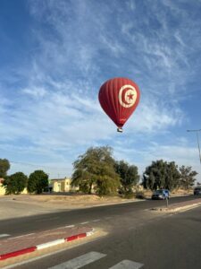 tunisia balloon, expérience, montgolfière, tunisie, tourisme